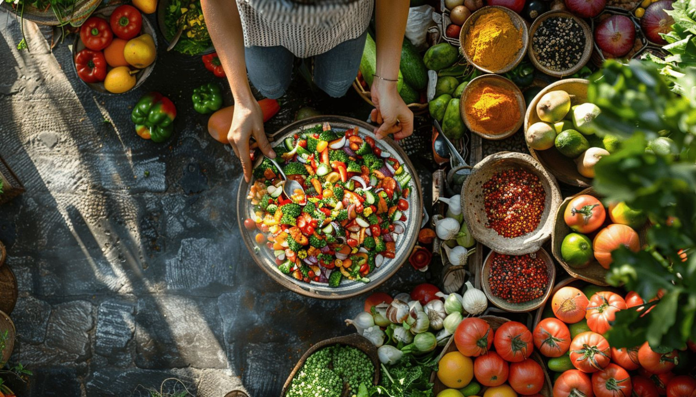 Voyage et végétarisme les meilleures destinations pour manger vert et sain